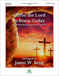 Christ the Lord Is Risen Today Handbell sheet music cover Thumbnail